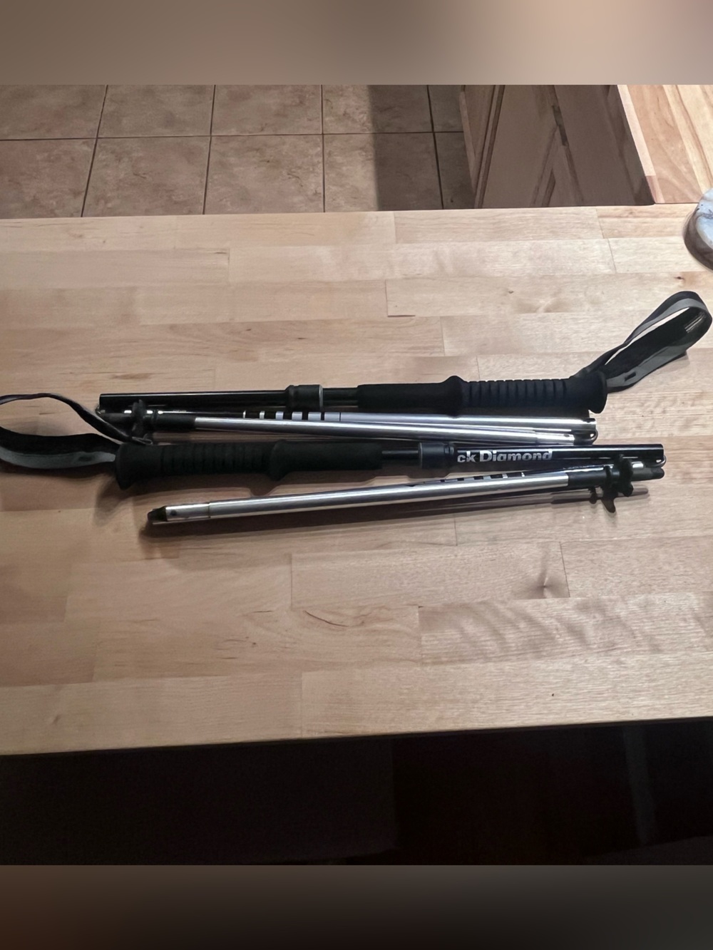 Black Diamond Distance Z 130cm Trekking Poles - Black - Picture 4 of 4